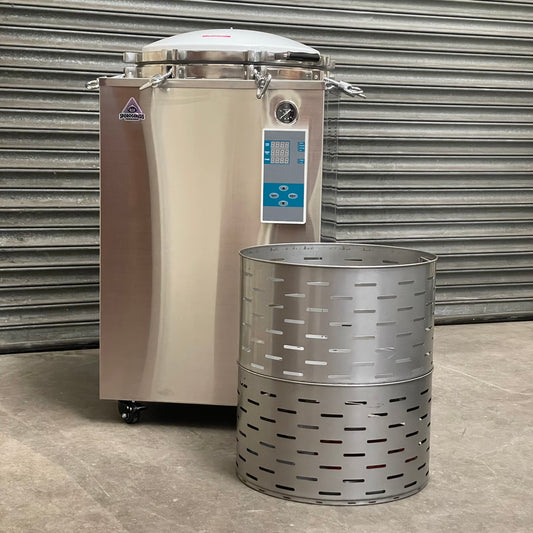 150L Autoclave - Commercial steriliser for mushroom grain and substrate production