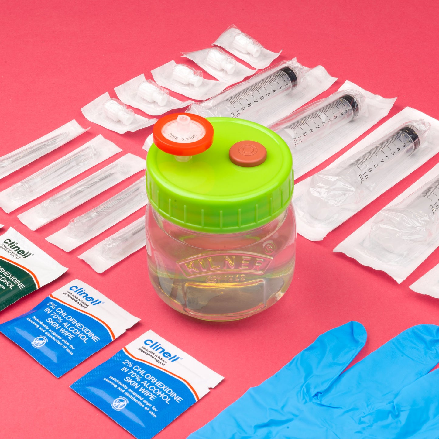 Sterile Liquid Culture Kit for Mushroom Cultivation