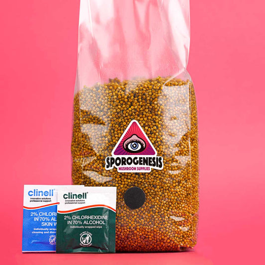 Sterilised Millet Grain for Mushroom Spawn