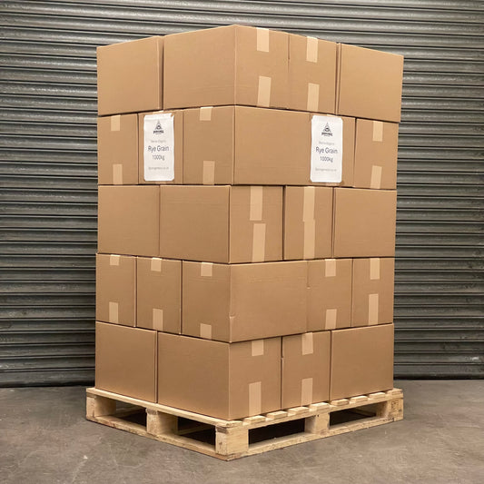 Wholesale Sterilised Rye Grain Bags – 1kg (Bulk Mushroom Spawn)