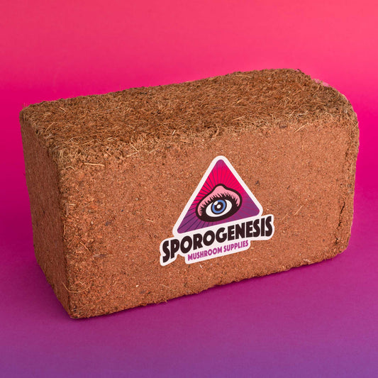 Organic Coconut Coir Brick for Mushroom Substrate