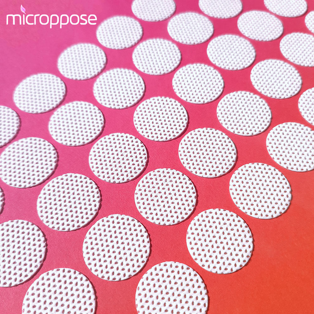 50 x Microppose Adhesive Lid Filters For Mushroom Cultivation